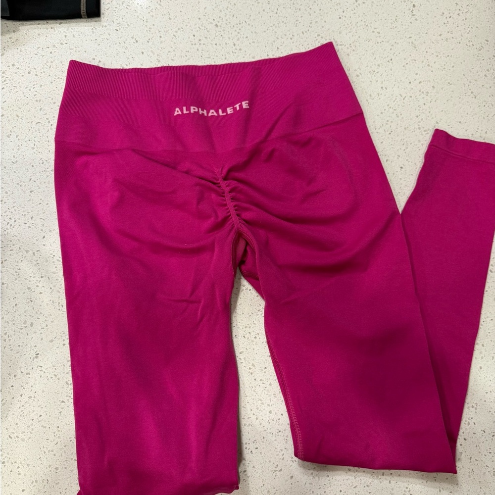 Alphalete Medium Pink Leggings